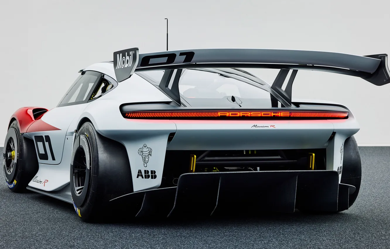 Photo wallpaper Concept, Porsche, 2021, Mission R, Porsche Mission R Concept