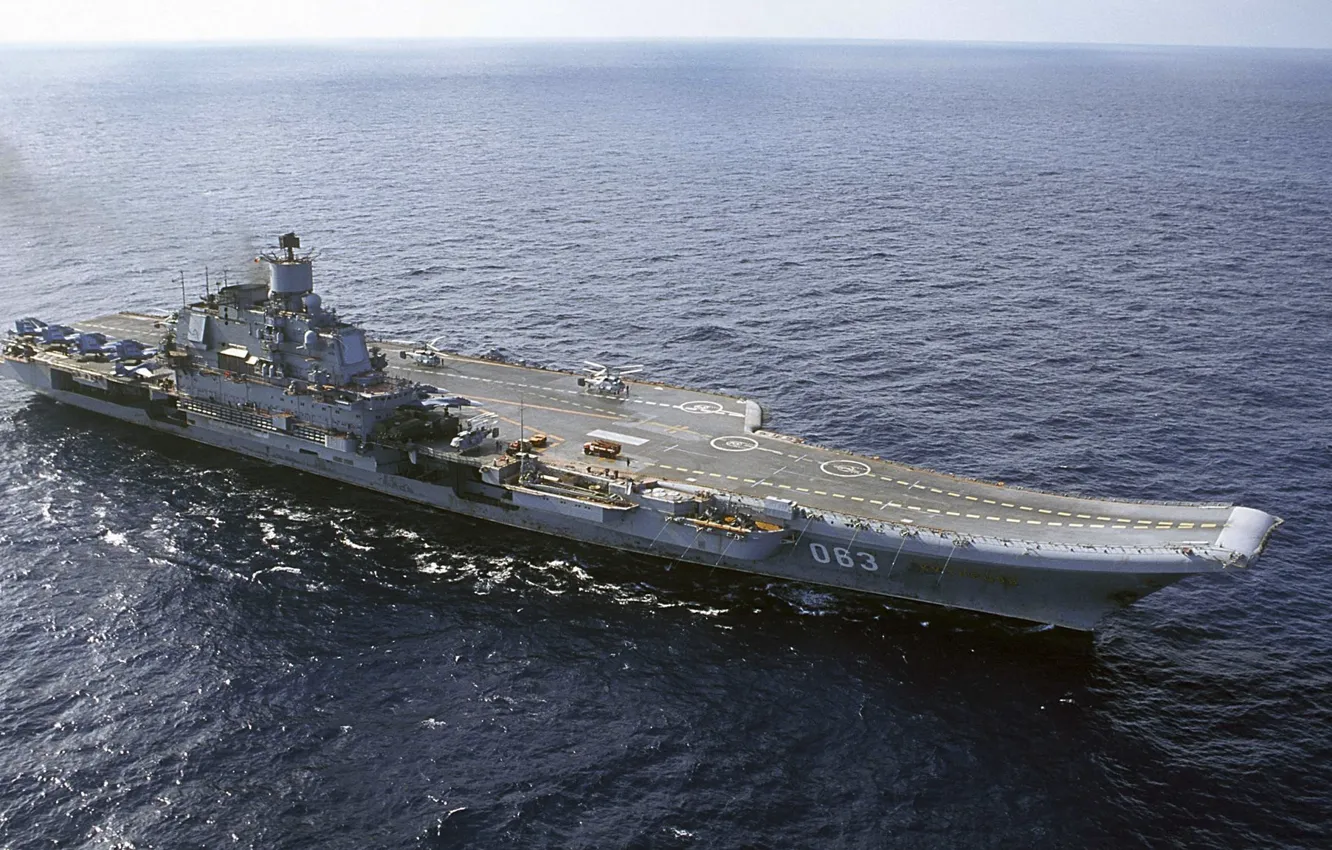 Photo wallpaper Strait, the carrier, Russia, Kuznetsov, Admiral, Lemans