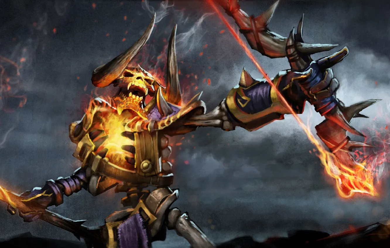 Photo wallpaper the game, dota2, Clinkz