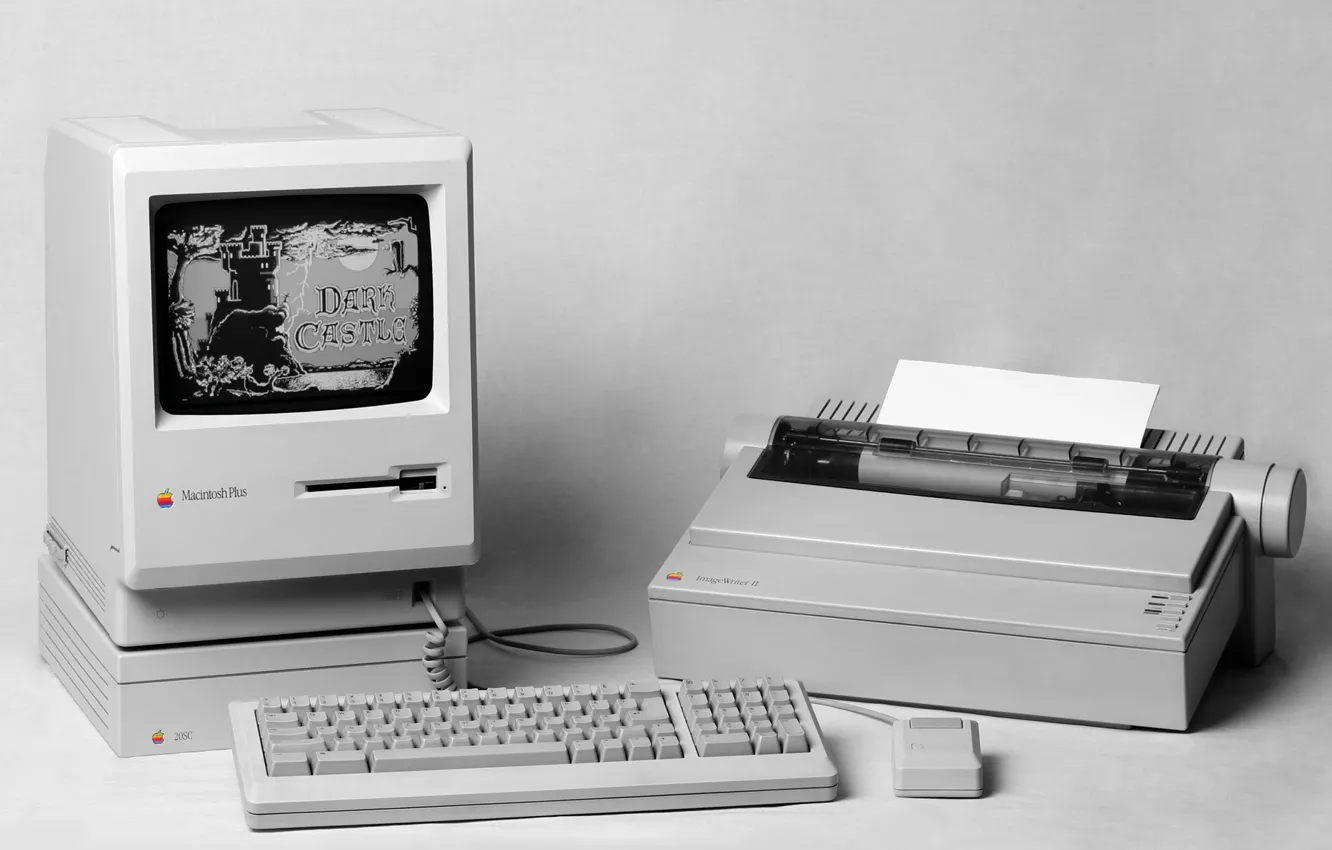 Photo wallpaper Apple, Mac, Macintosh