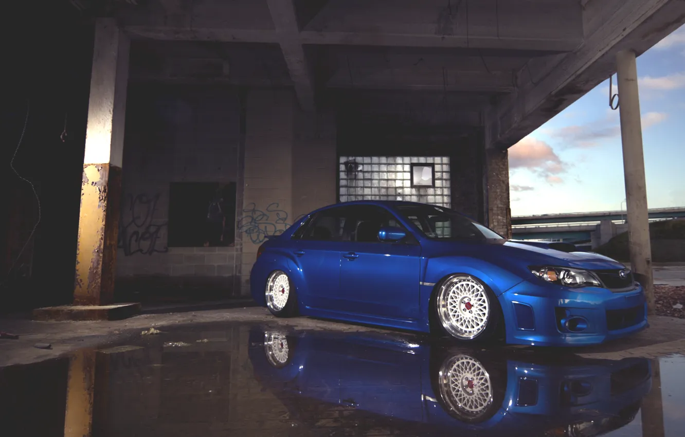 Photo wallpaper subaru, impreza, Subaru, sti, Impreza