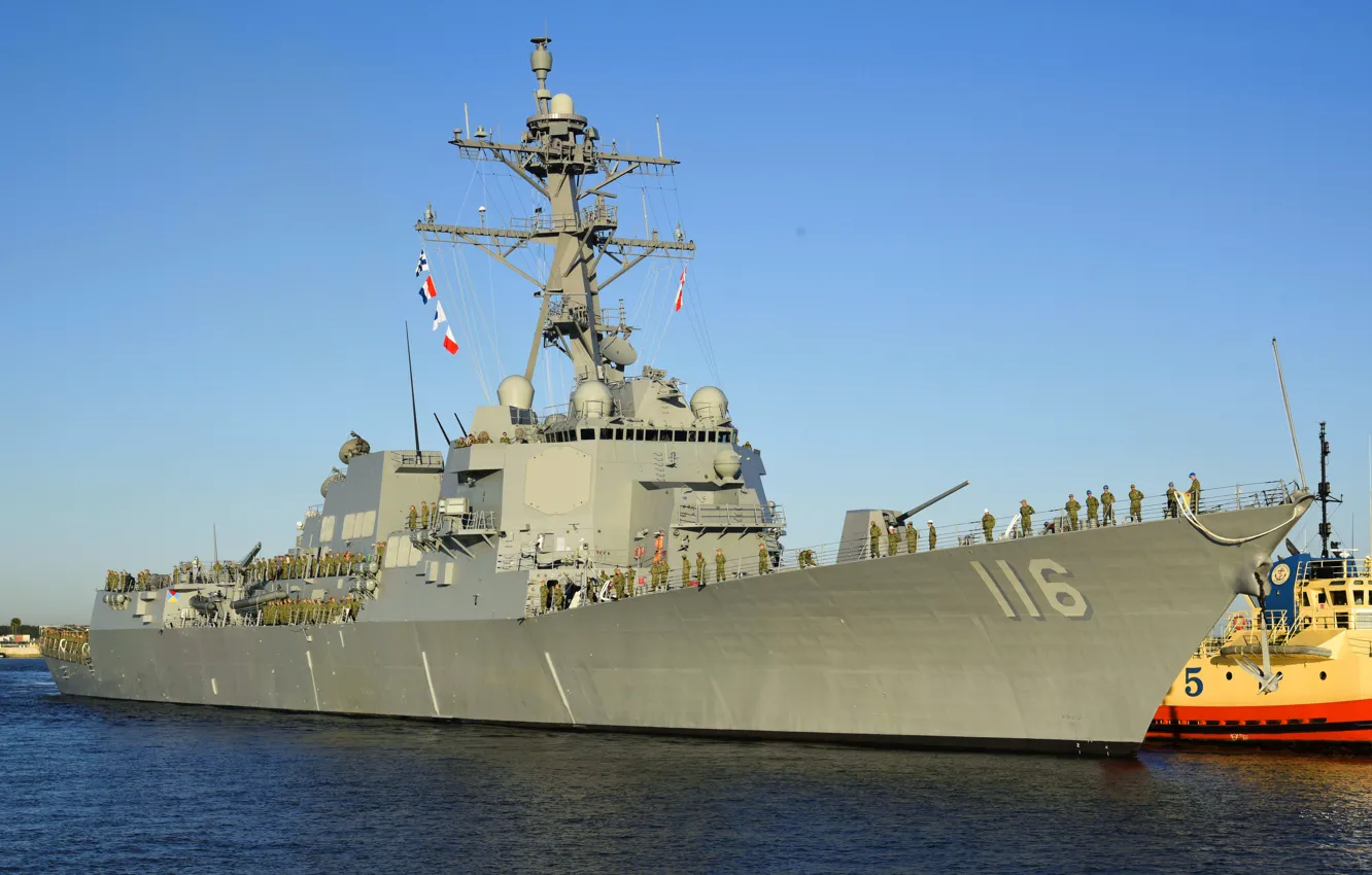 Photo wallpaper squadron, destroyer, ddg116, thomas hudner