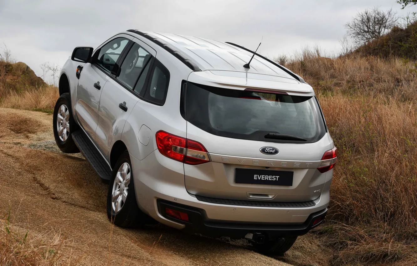 Photo wallpaper Ford, rear view, Everest, 4WD, 2015, XLS