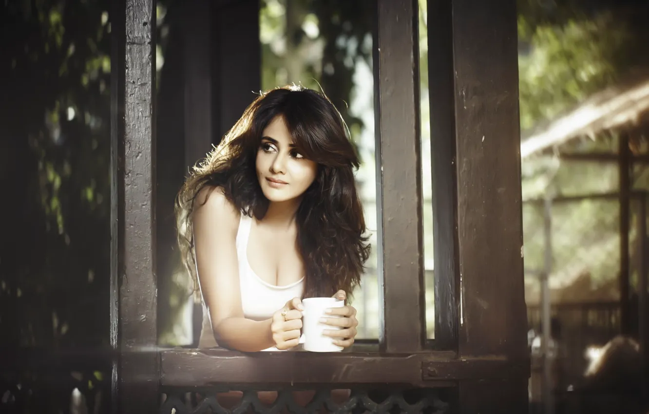 Photo wallpaper girl, hot, sexy, eyes, smile, beautiful, figure, model