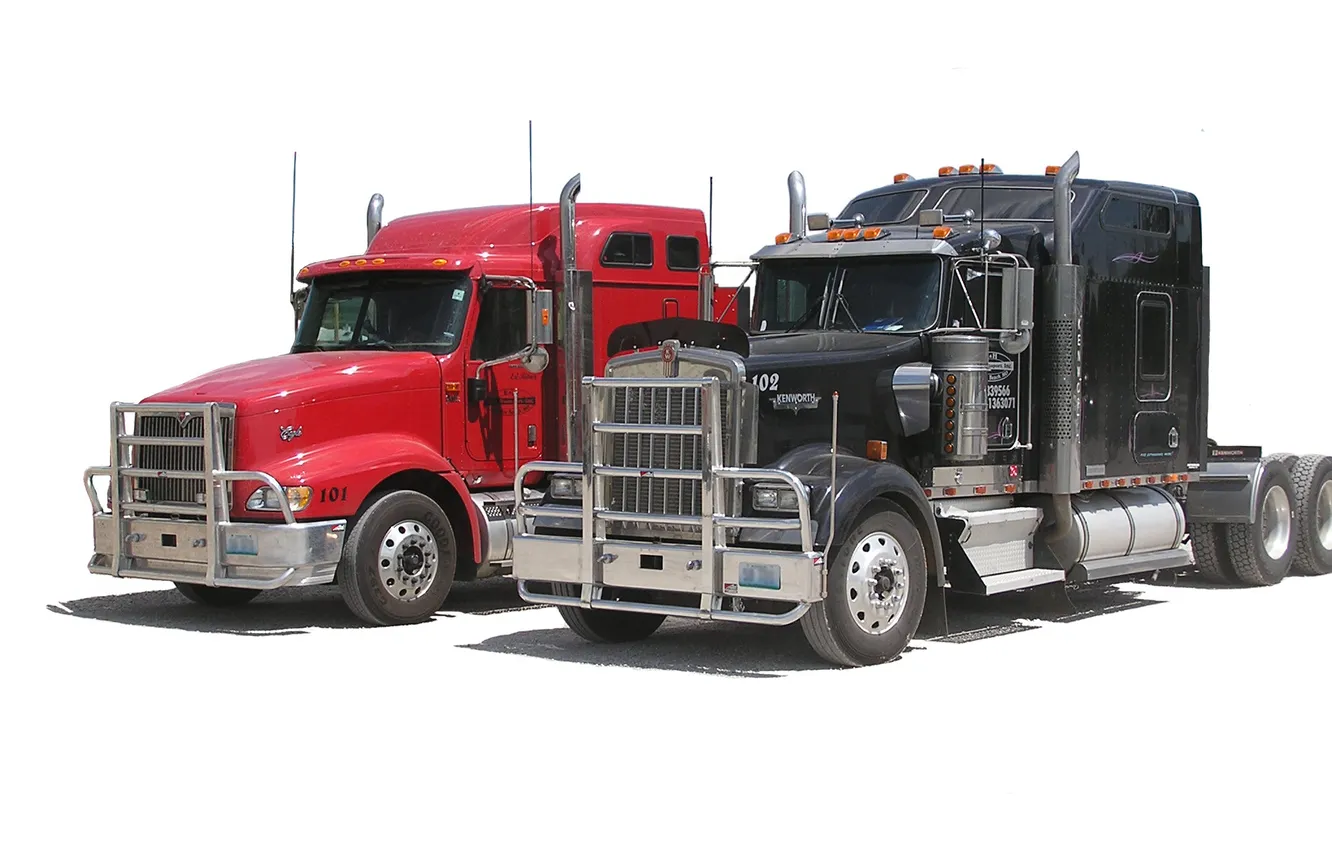 Photo wallpaper Truck, International, truck, tractor, the truck, Kenworth