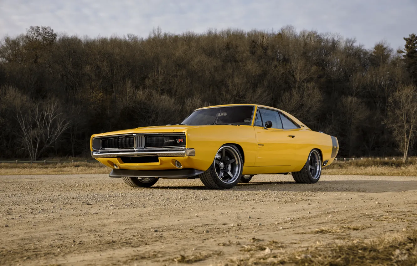 Photo wallpaper Dodge, Charger, muscle car, Ringbrothers, Dodge Charger Captiv