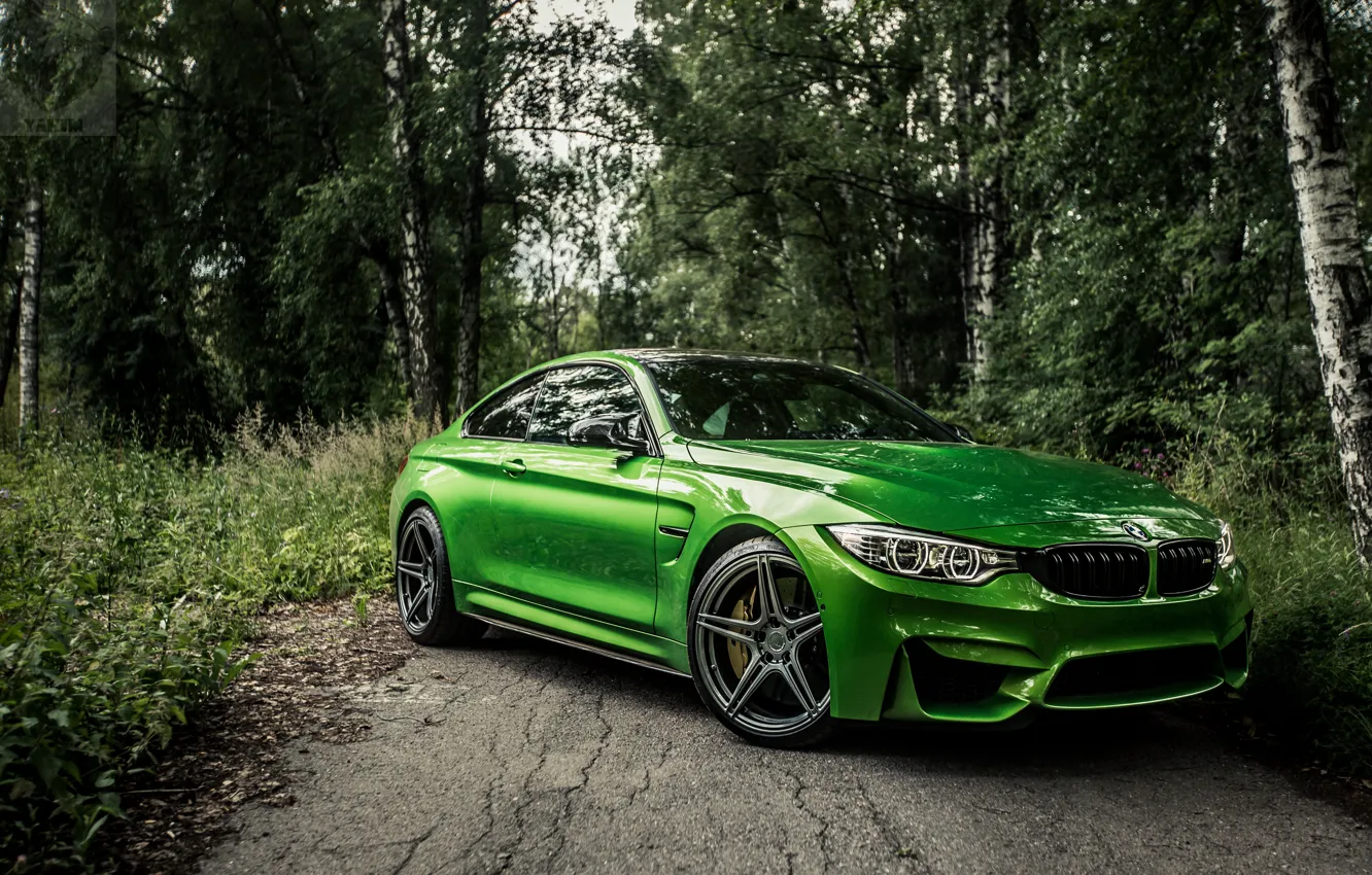Photo wallpaper green, bmw, BMW, green, auto, new, f82, bestbmw