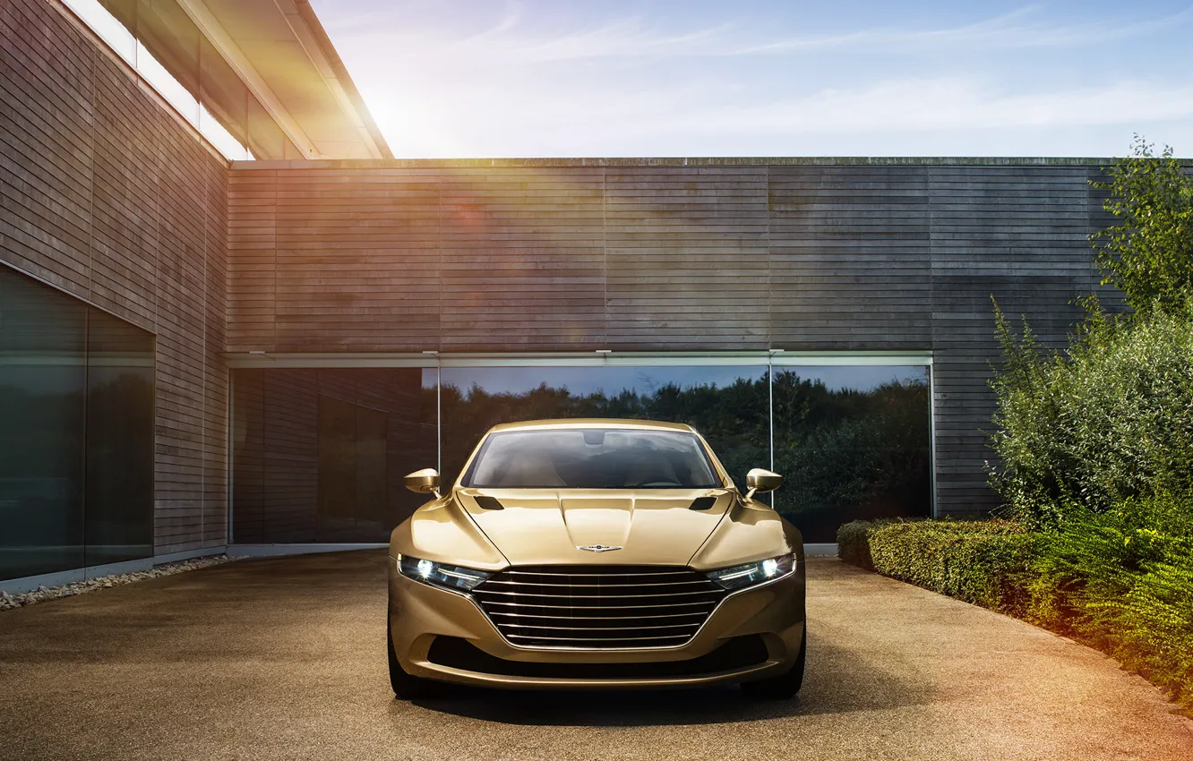 Photo wallpaper Aston Martin, Prototype, Lagonda, 2014