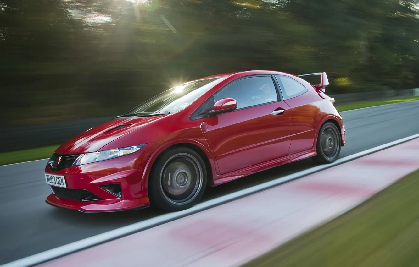 Photo wallpaper Honda, Civic, type-r