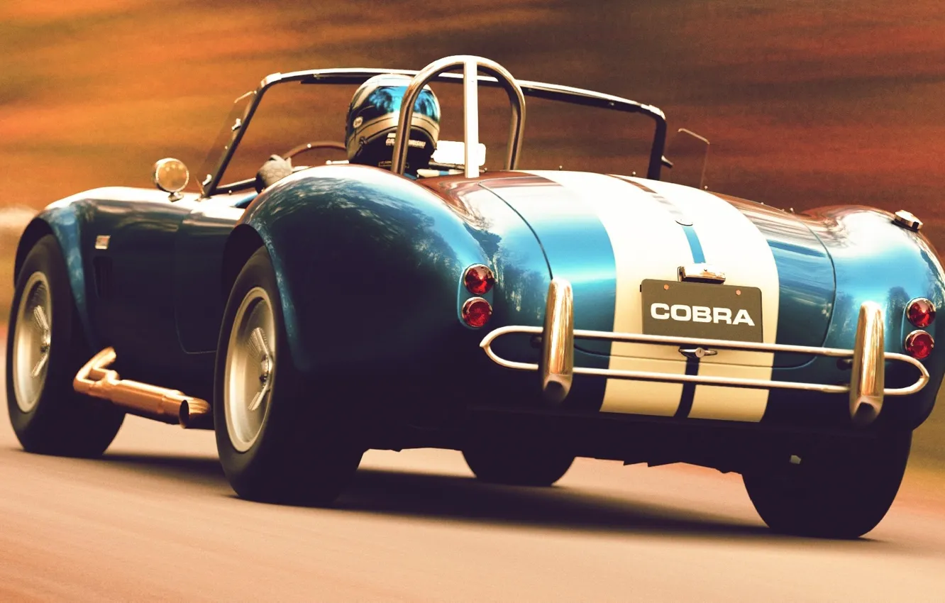 Photo wallpaper cars, rasing, Shelby Cobra, grtat