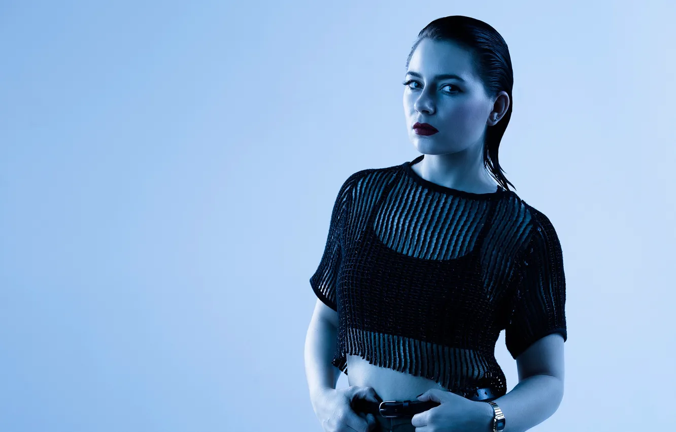 Photo wallpaper look, girl, Charl