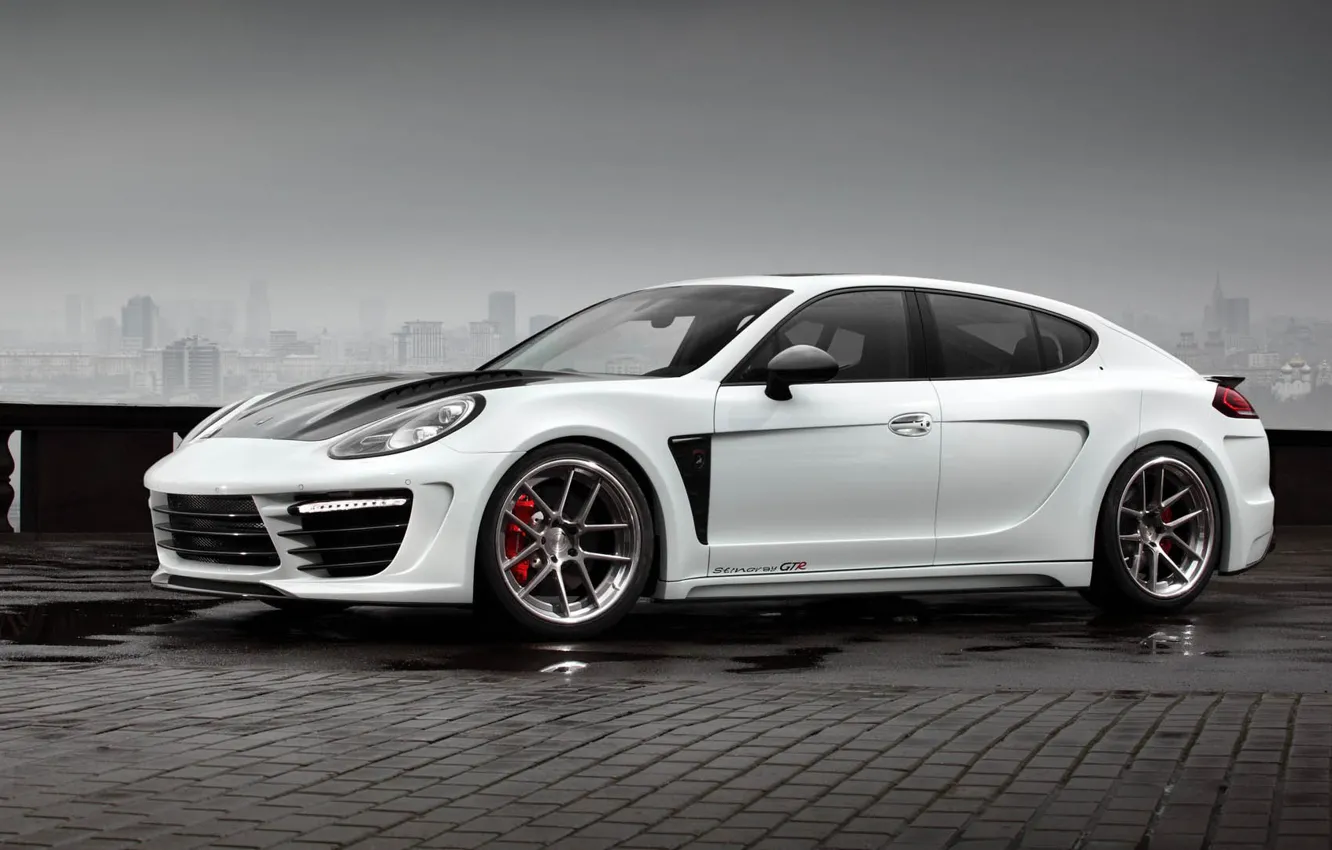 Photo wallpaper Ball Wed, Porsche Panamera, Gran Turismo, five-door sporty fastback, Stingray GTR