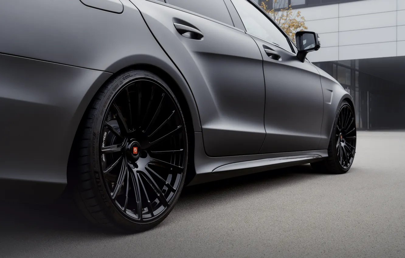 Photo wallpaper Pogea Racing, CLS63 S, Mercedes, Wheels