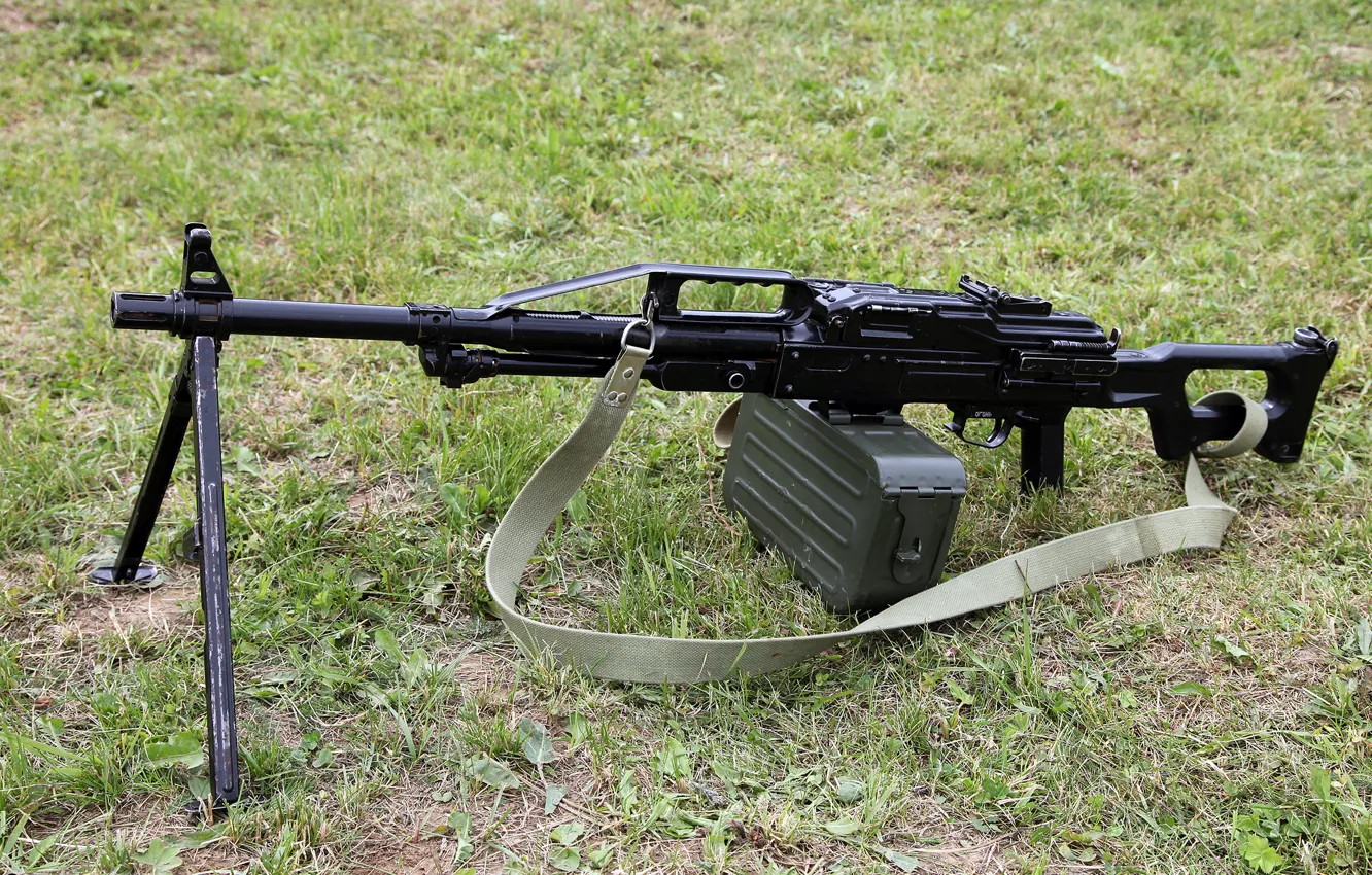 Photo wallpaper machine gun PKP, Pecheneg, Pecheneg