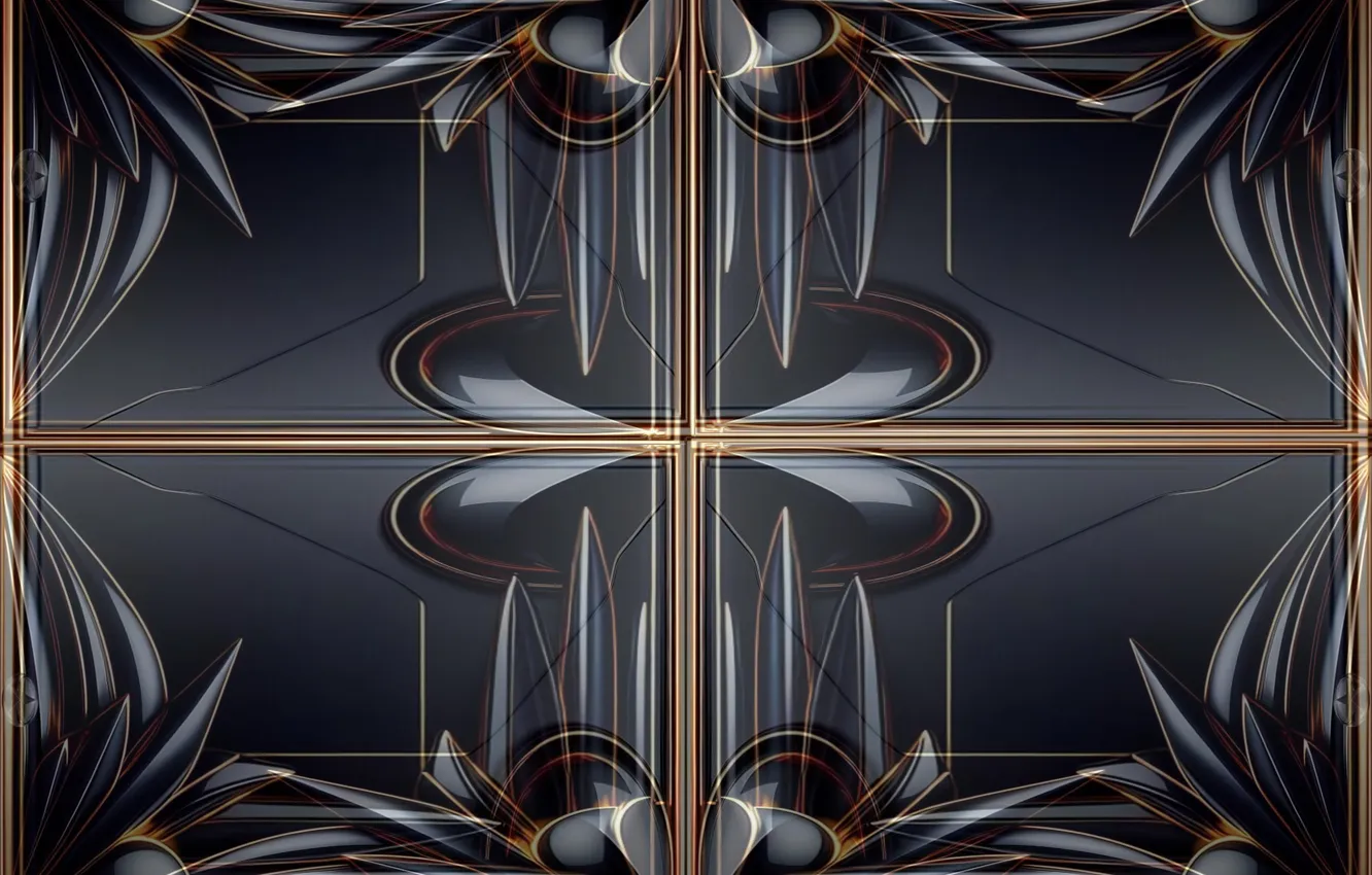 Photo wallpaper design, art, Illustration, Fractal