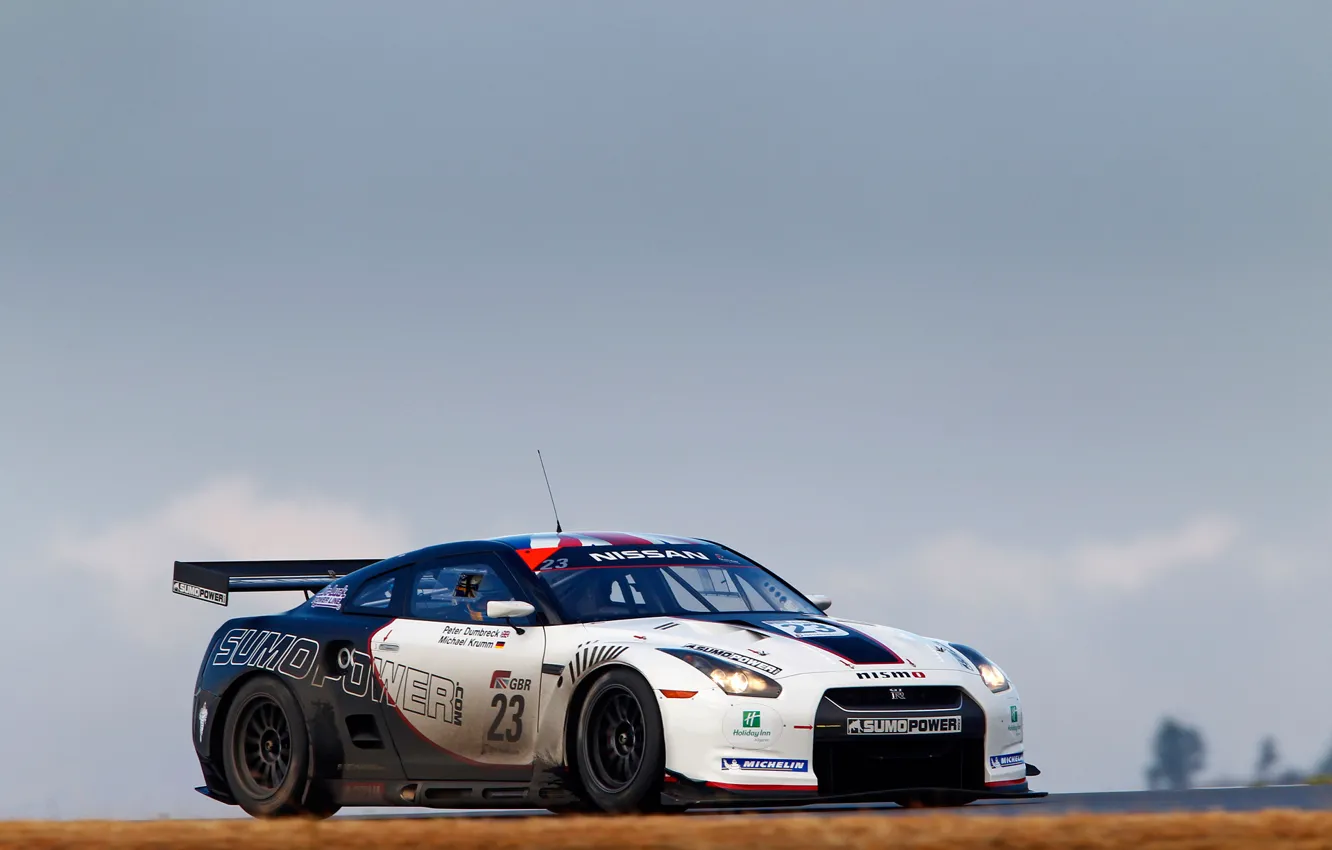 Photo wallpaper Nissan, GT-R, GT1, Sumo Power, FIA GT1