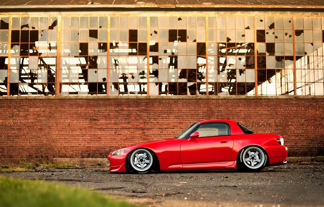 Photo wallpaper wall, tuning, Honda, honda s2000