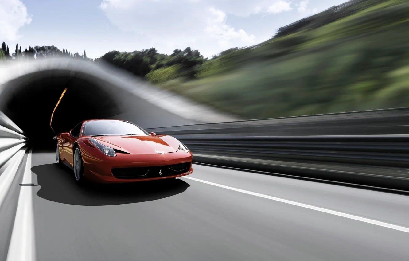 Photo wallpaper ferrari, 458, italia