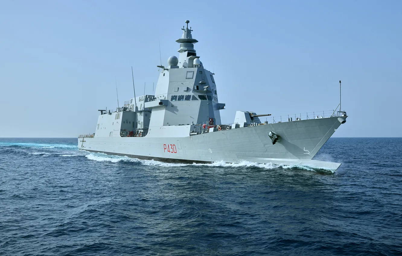 Photo wallpaper frigate, patrol ship, The Italian Navy, Paolo Thaon Di Revel