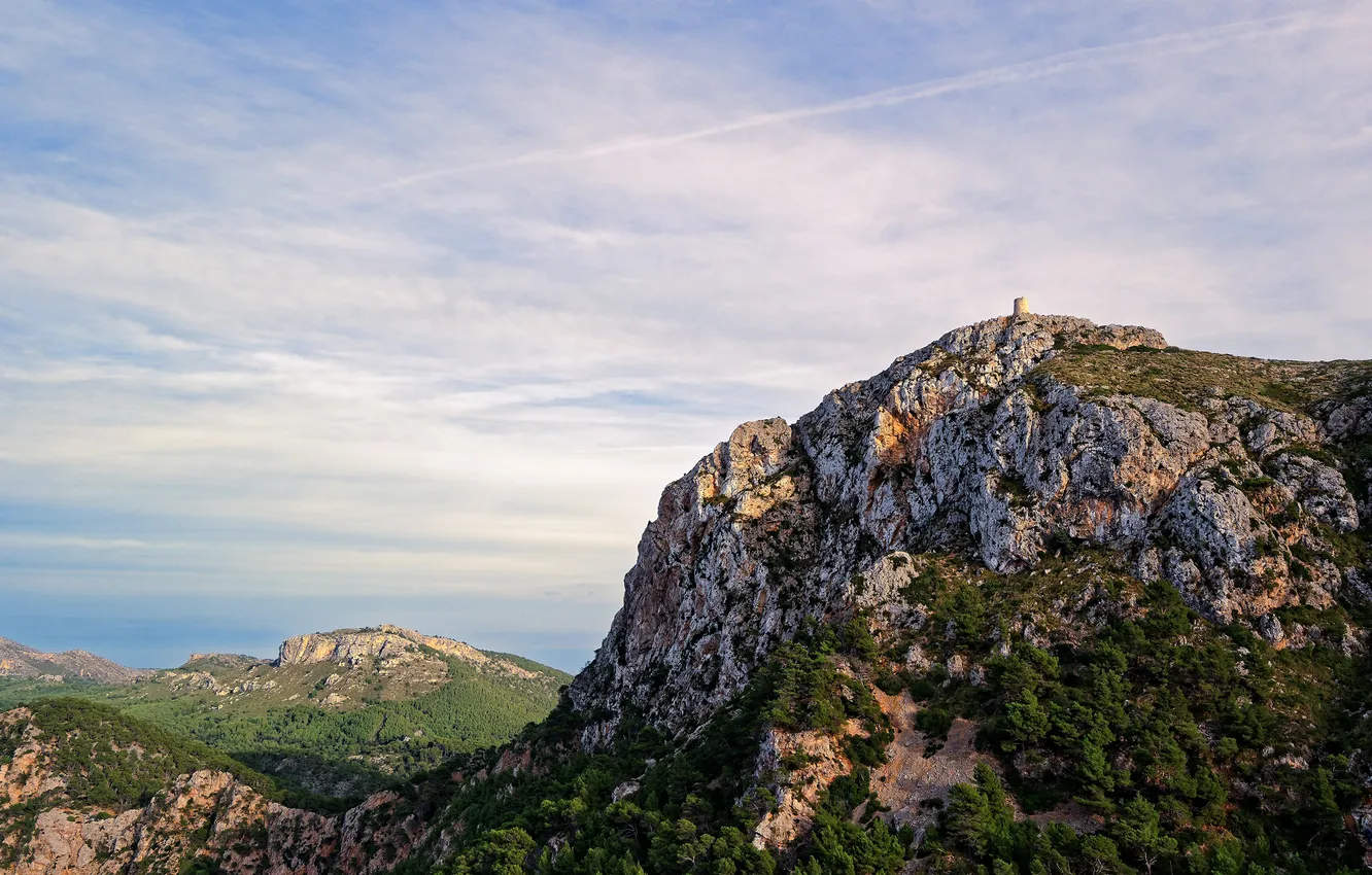 Photo wallpaper mountains, nature, stones, Balearic Islands, Mallorca