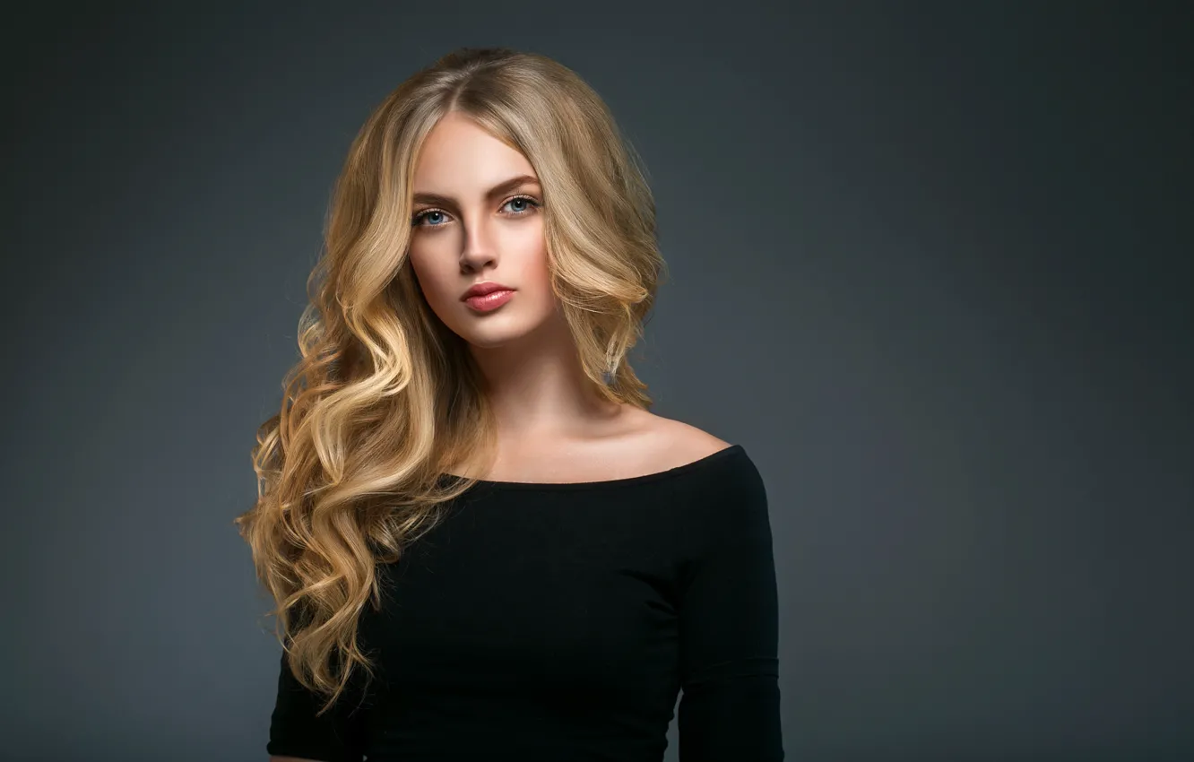 Photo wallpaper face, model, hair, portrait, makeup, hairstyle, blonde, profile