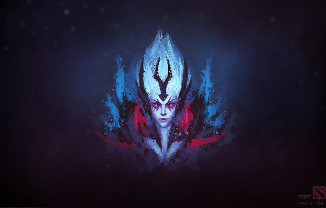 Photo wallpaper girl, art, dota 2, Vengeful Spirit, Shendelzare, Swadeart