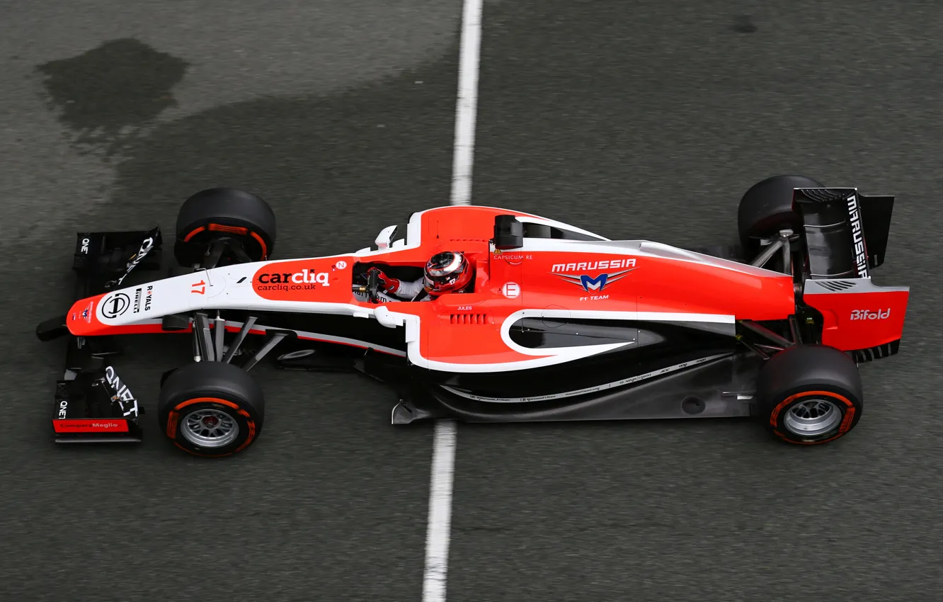 Photo wallpaper Jules Bianchi, MR03, Formula 1, MaRussia
