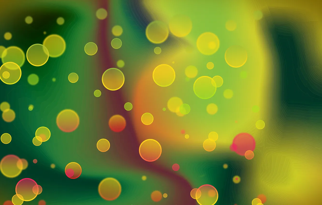 Photo wallpaper color, abstraction, bubbles, background, Wallpaper, bright, graphics, picture