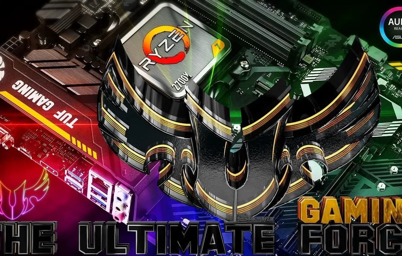 Photo wallpaper AMD, ASUS, ASUS, Fee, Gaming, Ryzen, TUF, ASUS TUF Gaming