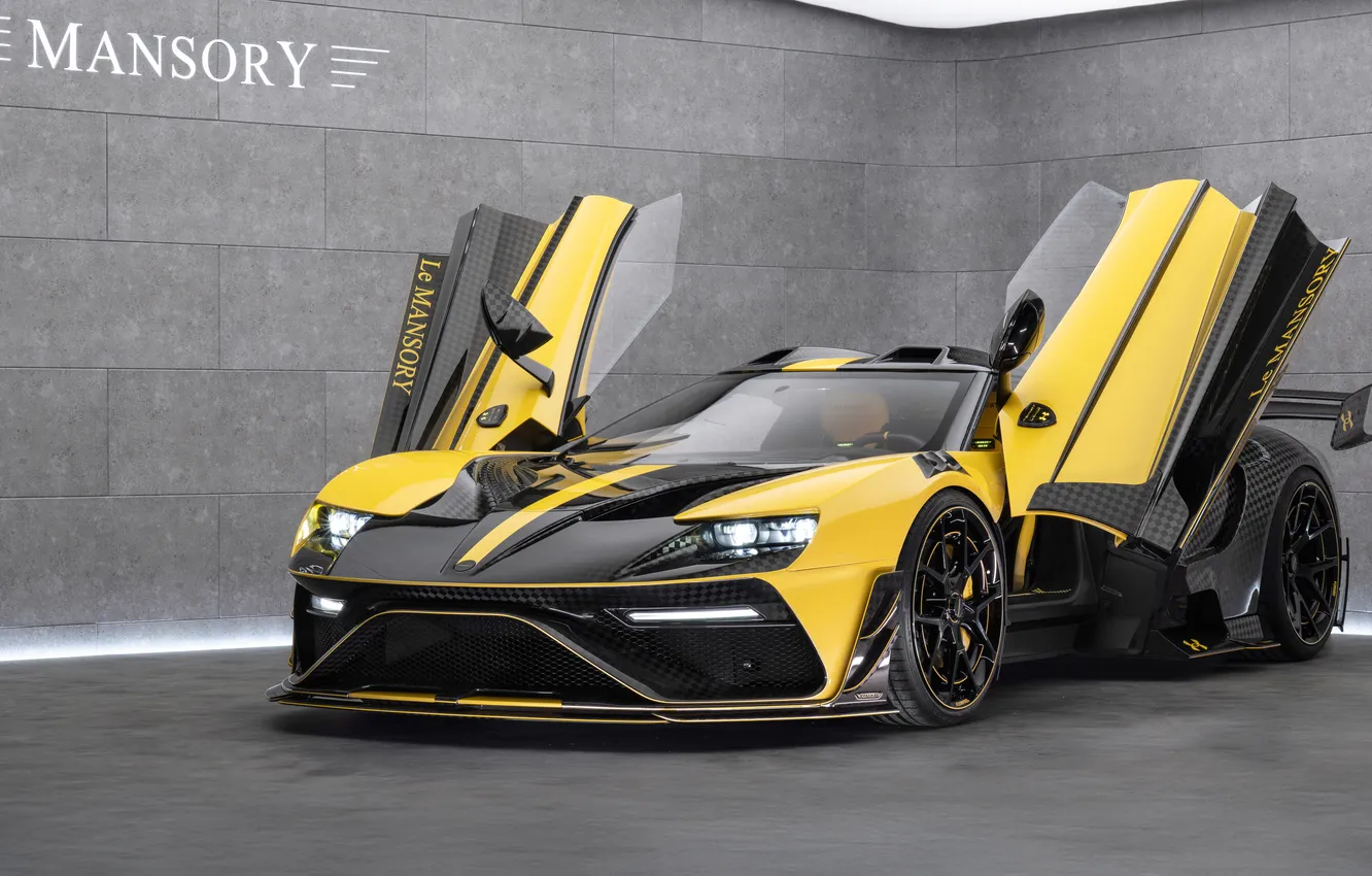 Photo wallpaper super car, Ford GT, Under Armour, Mansory, Tuning Car, American Muscle, Le Mansory, Ford