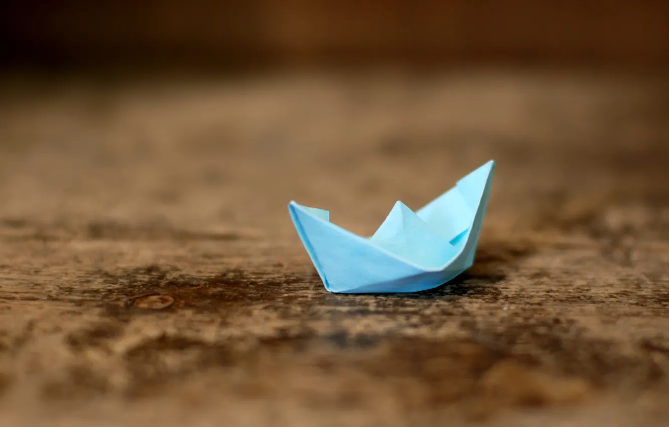 Photo wallpaper background, blue, Wallpaper, boat, different, origami, wallpapers, paper