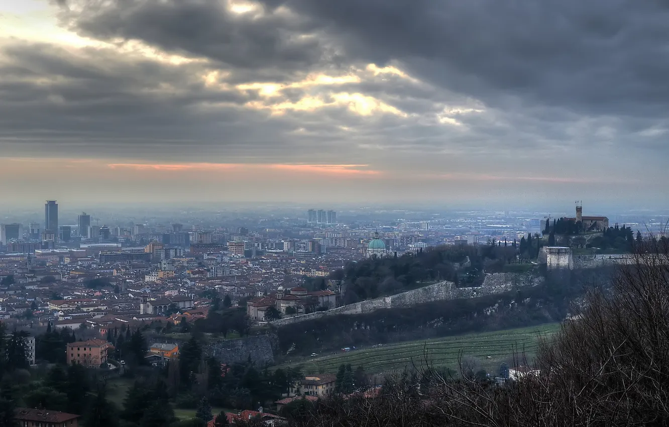 Photo wallpaper Italy, Lombardy, Brescia