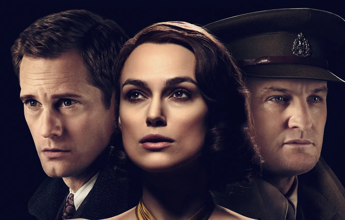 Photo wallpaper Keira Knightley, Keira Knightley, poster, three, drama, military, the Aftermath, the consequences