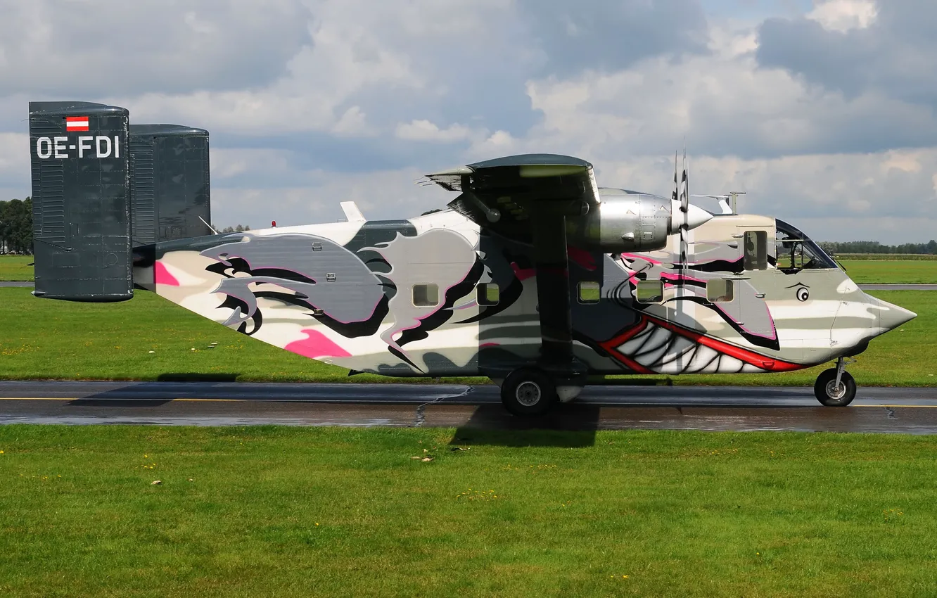 Photo wallpaper the plane, transport, easy, Short SC.7, Skyvan