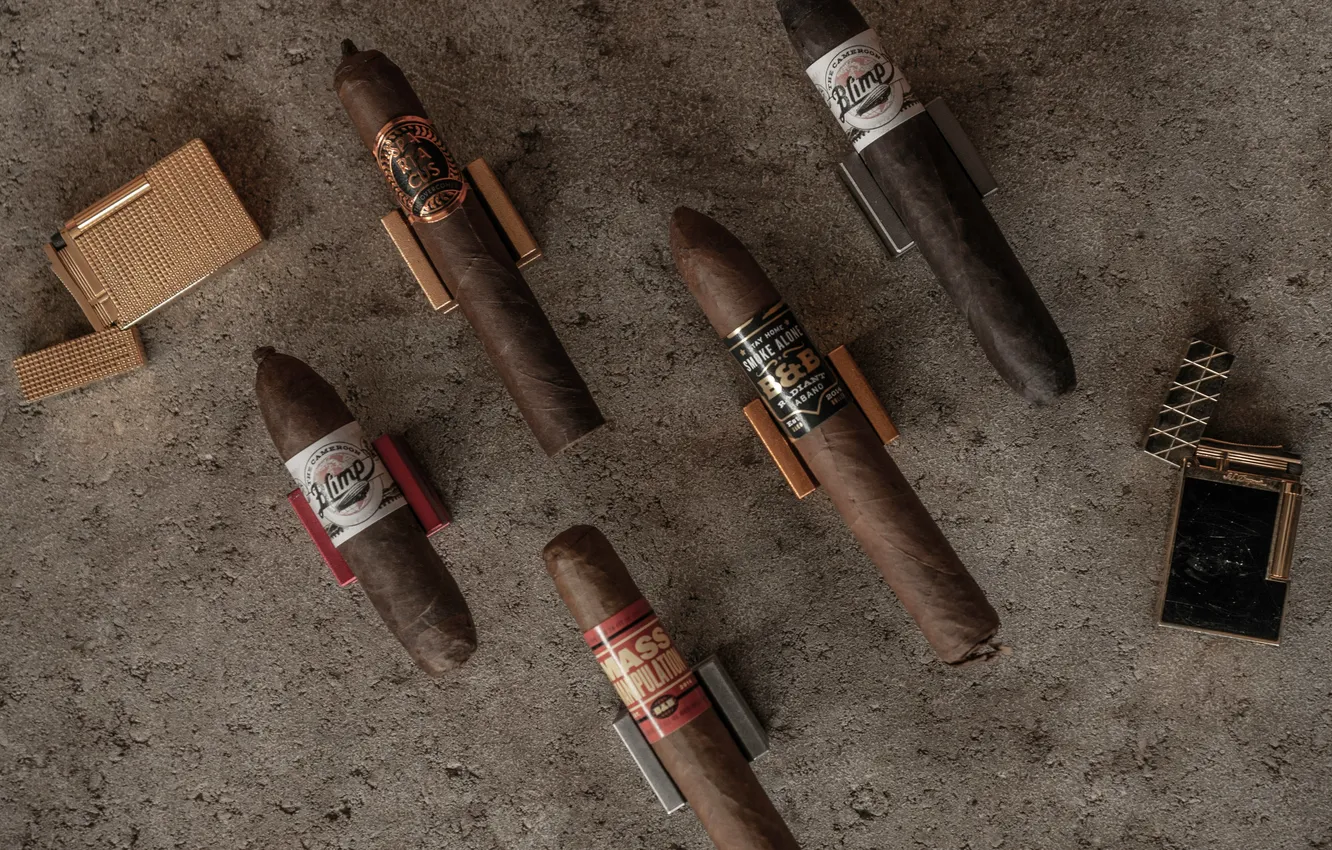 Photo wallpaper lighter, cigar, Spartacus, Blimp