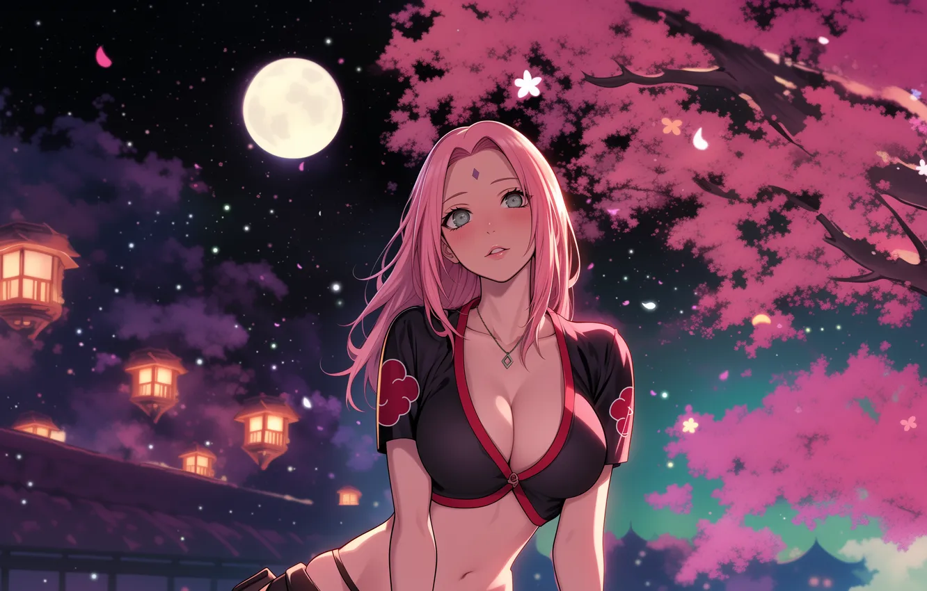 Photo wallpaper anime, Sakura, art, Naruto, Naruto, anime, art, sakura