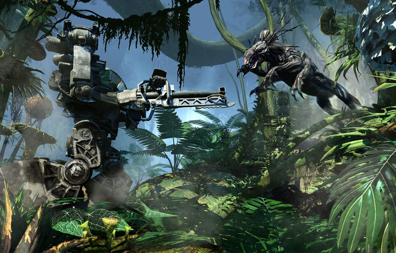 Photo wallpaper forest, the game, attack, battle, avatar, avatar