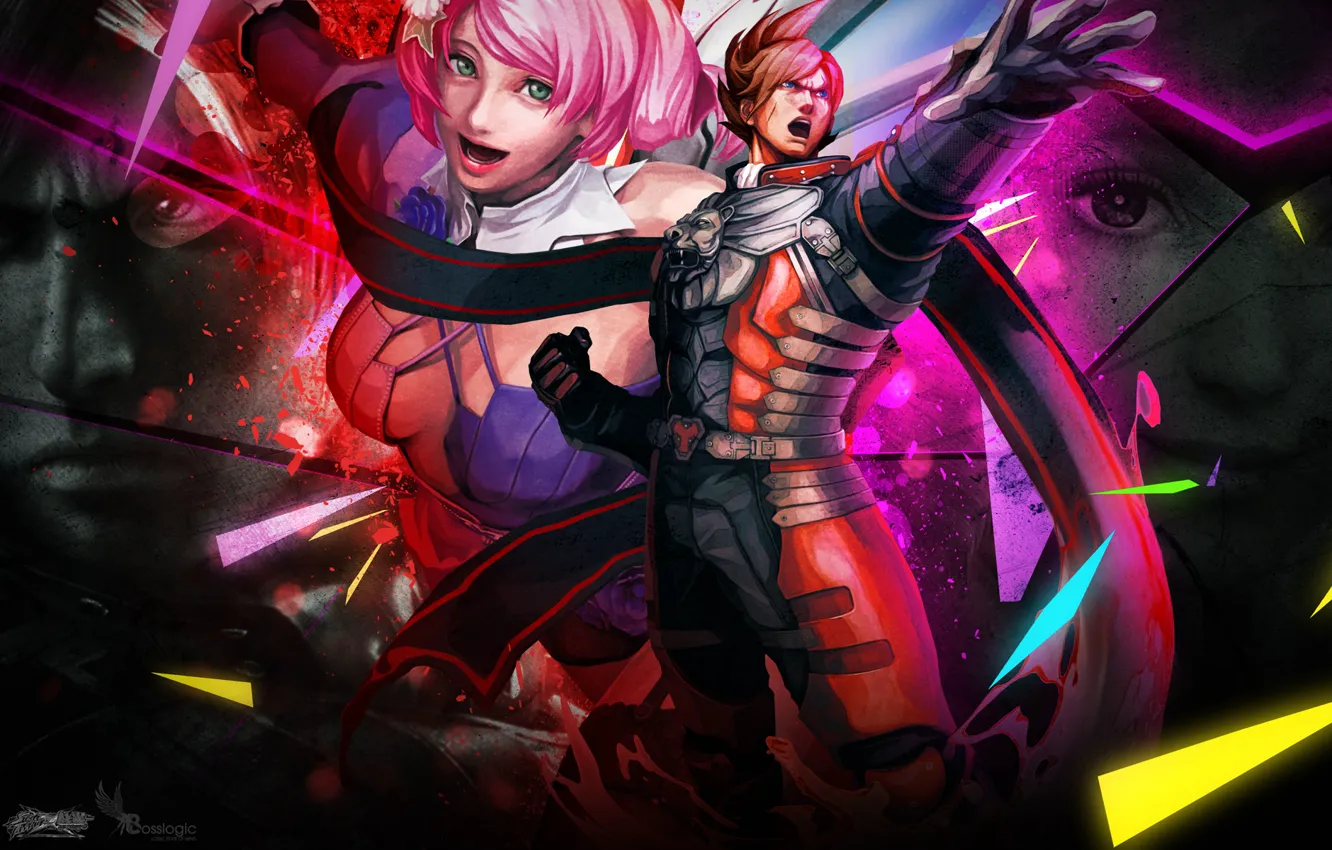 Photo wallpaper Street Fighter X Tekken, Lars Alexandersson, Alisa Bosconovitch