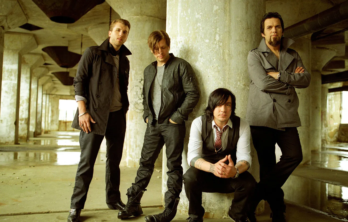 Photo wallpaper music, rock, Three Days Grace, Adam Gontier, Barry Stock, Brad Walst, Neil Sanderson
