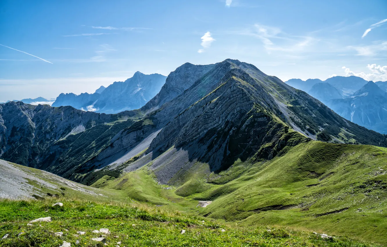 Photo wallpaper mountains, Austria, Alps, Tyrol