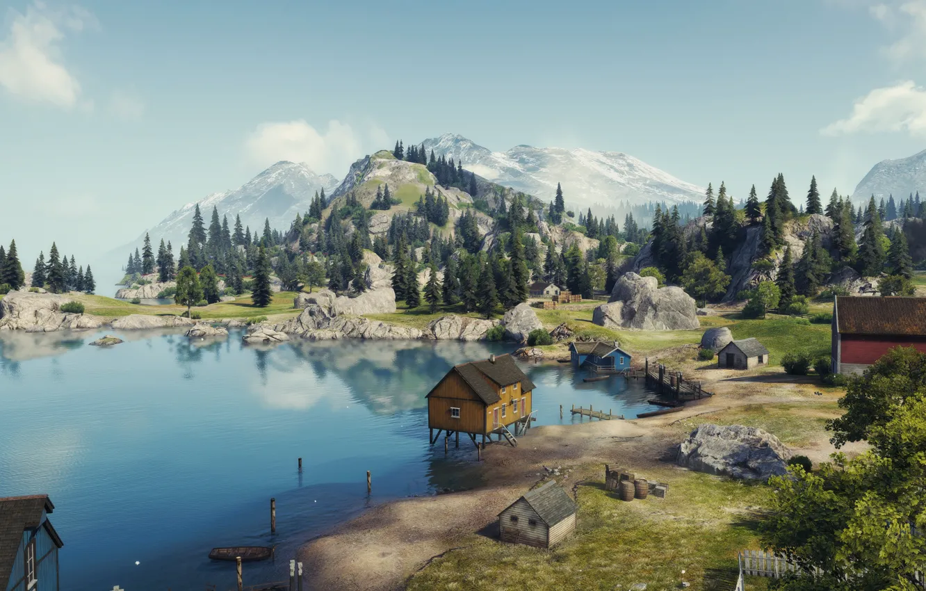 Photo wallpaper map, World of Tanks, Pacific Beach, Serene Coast