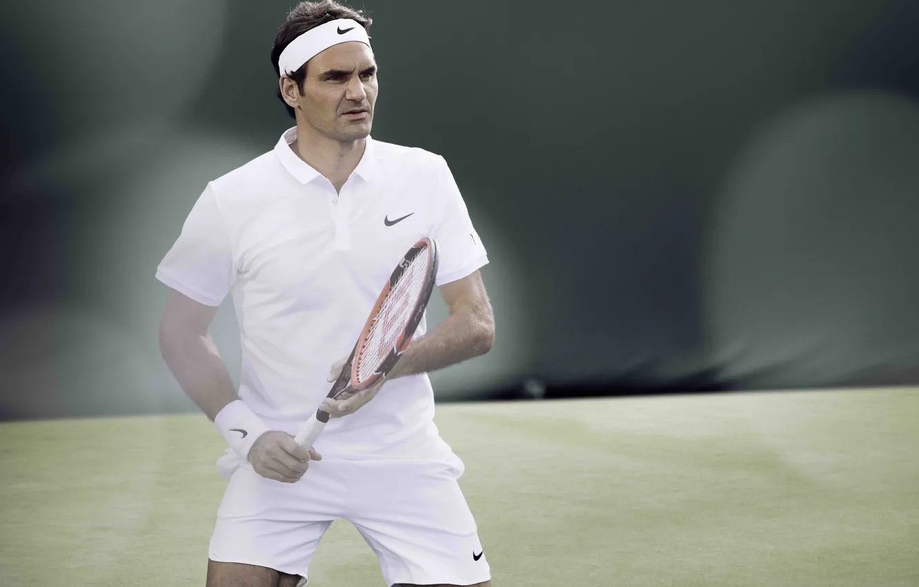 Photo wallpaper sport, tennis, Roger Federer