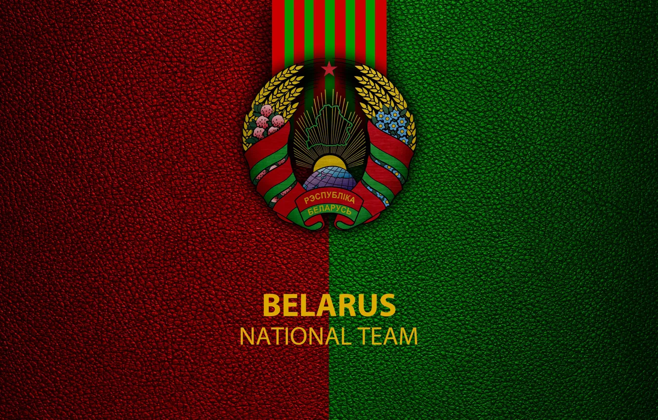 Photo wallpaper wallpaper, sport, logo, football, National team, Belarus