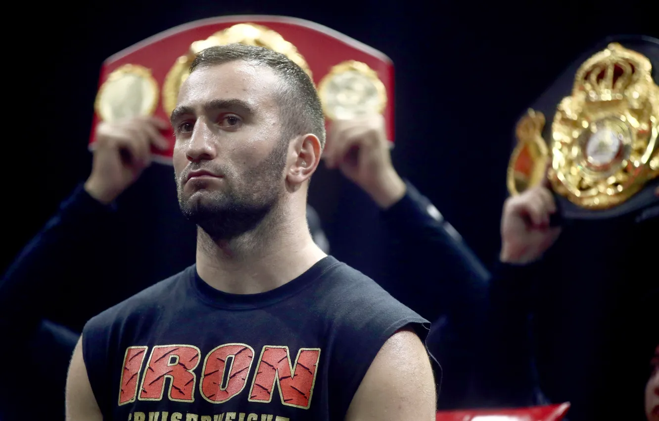 Photo wallpaper iron, Murat Gassiev, Murat Gassiev, IBF, WBA