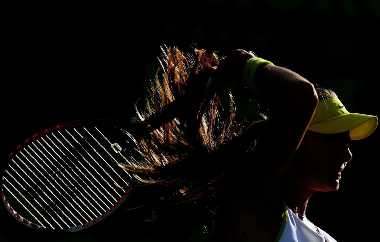 Photo wallpaper tennis, Maria Sharapova, tenisistka