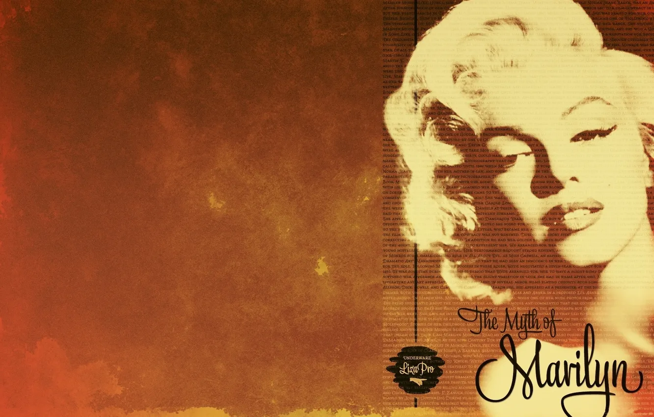 Photo wallpaper girl, actress, Marilyn Monroe