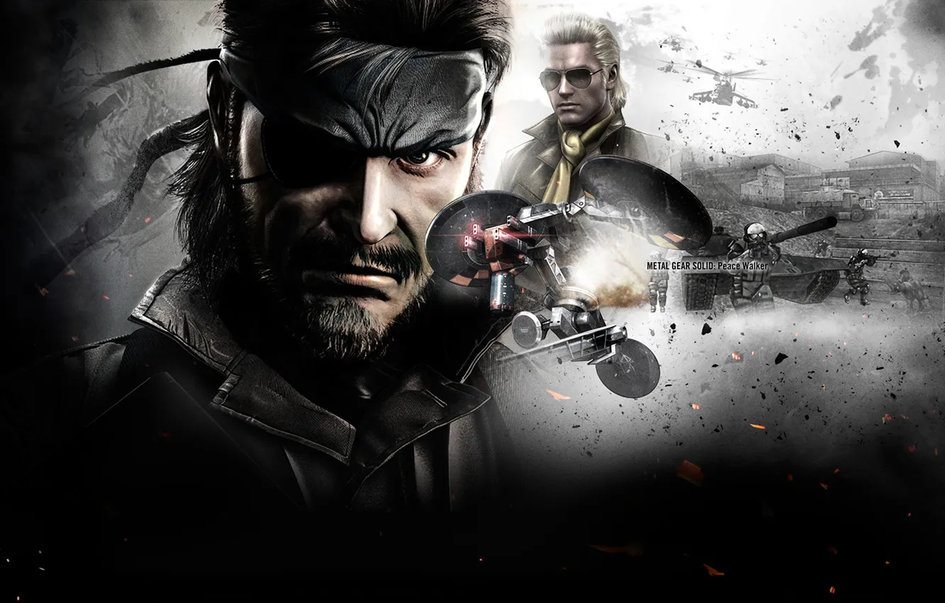 Wallpaper Metal Gear Solid, Chrysalis, Naked Snake, Peace Walker ...