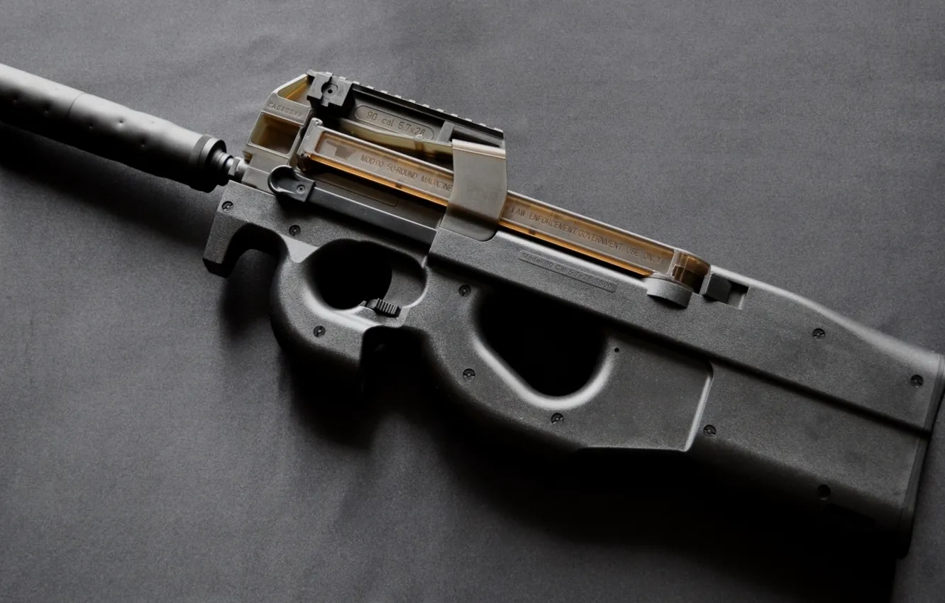 Photo wallpaper gun, FN P90, subfusil