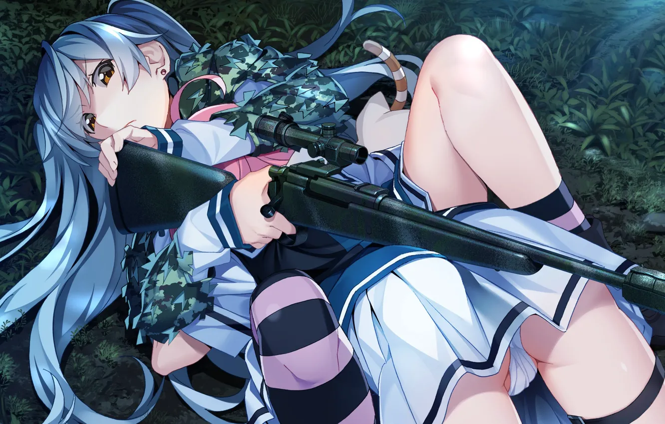 Photo wallpaper girls, anime, art, Grisaia: Phantom Trigger