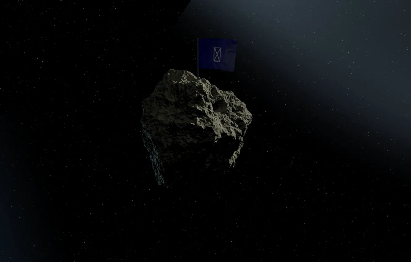 Photo wallpaper space, meteor, meteorites, celestial body